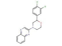 2-[2-(3,4-dichlorophenyl)-4-morpholinyl]quinoxaline