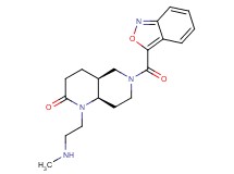 rel-(4aS,8aR)-6-(2,1-benzisoxazol-3-ylcarbonyl)-1-[2-(methylamino)ethyl]octahydro-1,6-naphthyridin-2(1H)-one hydrochloride
