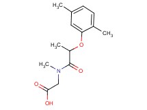 [[2-(2,5-dimethylphenoxy)propanoyl](methyl)amino]acetic acid