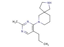 7-(2-methyl-5-propylpyrimidin-4-yl)-2,7-diazaspiro[4.5]decane