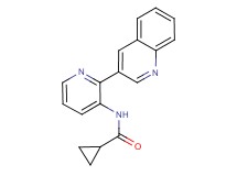 N-(2-quinolin-3-ylpyridin-3-yl)cyclopropanecarboxamide