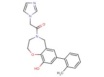 4-(1H-imidazol-1-ylacetyl)-7-(2-methylphenyl)-2,3,4,5-tetrahydro-1,4-benzoxazepin-9-ol