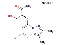 N~2~-(2,3,5-trimethylpyrazolo[1,5-a]pyrimidin-7-yl)-L-serinamide
