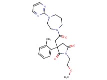 1-(2-methoxyethyl)-3-(2-methylphenyl)-3-{2-oxo-2-[4-(2-pyrimidinyl)-1,4-diazepan-1-yl]ethyl}-2,5-pyrrolidinedione