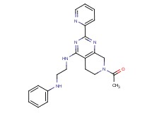 N-(7-acetyl-2-pyridin-2-yl-5,6,7,8-tetrahydropyrido[3,4-d]pyrimidin-4-yl)-N'-phenylethane-1,2-diamine