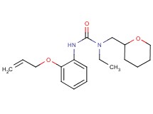 N'-[2-(allyloxy)phenyl]-N-ethyl-N-(tetrahydro-2H-pyran-2-ylmethyl)urea