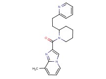 8-methyl-2-{[2-(2-pyridin-2-ylethyl)piperidin-1-yl]carbonyl}imidazo[1,2-a]pyridine