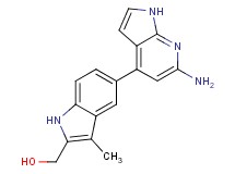 [5-(6-amino-1H-pyrrolo[2,3-b]pyridin-4-yl)-3-methyl-1H-indol-2-yl]methanol