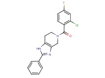 5-(2-chloro-4-fluorobenzoyl)-2-phenyl-4,5,6,7-tetrahydro-1H-imidazo[4,5-c]pyridine