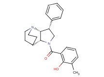 2-methyl-6-{[(3R*,3aR*,7aR*)-3-phenylhexahydro-4,7-ethanopyrrolo[3,2-b]pyridin-1(2H)-yl]carbonyl}phenol