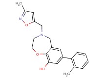 4-[(3-methylisoxazol-5-yl)methyl]-7-(2-methylphenyl)-2,3,4,5-tetrahydro-1,4-benzoxazepin-9-ol