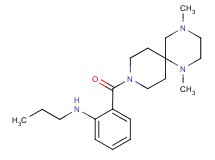 2-[(1,4-dimethyl-1,4,9-triazaspiro[5.5]undec-9-yl)carbonyl]-N-propylaniline