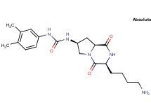 N-[(3S,7S,8aS)-3-(4-aminobutyl)-1,4-dioxooctahydropyrrolo[1,2-a]pyrazin-7-yl]-N'-(3,4-dimethylphenyl)urea