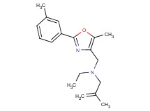 N-ethyl-2-methyl-N-{[5-methyl-2-(3-methylphenyl)-1,3-oxazol-4-yl]methyl}-2-propen-1-amine