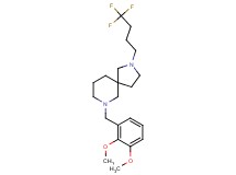 7-(2,3-dimethoxybenzyl)-2-(4,4,4-trifluorobutyl)-2,7-diazaspiro[4.5]decane