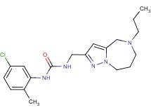 N-(5-chloro-2-methylphenyl)-N'-[(5-propyl-5,6,7,8-tetrahydro-4H-pyrazolo[1,5-a][1,4]diazepin-2-yl)methyl]urea
