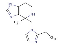 4-[(2-ethyl-1H-imidazol-1-yl)methyl]-4-methyl-4,5,6,7-tetrahydro-1H-imidazo[4,5-c]pyridine