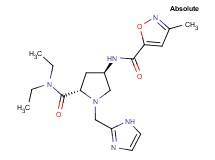 (4R)-N,N-diethyl-1-(1H-imidazol-2-ylmethyl)-4-{[(3-methylisoxazol-5-yl)carbonyl]amino}-L-prolinamide