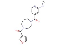4-{[4-(3-furoyl)-1,4-diazepan-1-yl]carbonyl}-N-methylpyridin-2-amine
