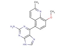 6-(8-methoxy-2-methylquinolin-5-yl)-9H-purin-2-amine