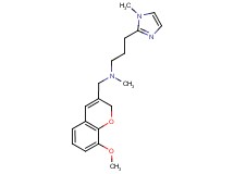 N-[(8-methoxy-2H-chromen-3-yl)methyl]-N-methyl-3-(1-methyl-1H-imidazol-2-yl)propan-1-amine