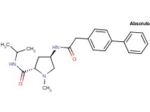 (4R)-4-[(biphenyl-4-ylacetyl)amino]-N-isopropyl-1-methyl-L-prolinamide