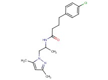 4-(4-chlorophenyl)-N-[2-(3,5-dimethyl-1H-pyrazol-1-yl)-1-methylethyl]butanamide