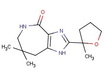 7,7-dimethyl-2-(2-methyltetrahydrofuran-2-yl)-5,6,7,8-tetrahydroimidazo[4,5-c]azepin-4(1H)-one