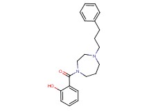 2-{[4-(3-phenylpropyl)-1,4-diazepan-1-yl]carbonyl}phenol