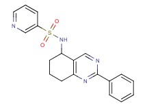 N-(2-phenyl-5,6,7,8-tetrahydro-5-quinazolinyl)-3-pyridinesulfonamide