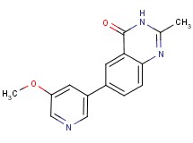 6-(5-methoxypyridin-3-yl)-2-methylquinazolin-4(3H)-one
