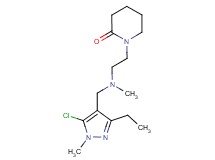 1-{2-[[(5-chloro-3-ethyl-1-methyl-1H-pyrazol-4-yl)methyl](methyl)amino]ethyl}piperidin-2-one