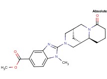 methyl 1-methyl-2-[(1S,5R,11aS)-8-oxooctahydro-2H-1,5-methanopyrido[1,2-a][1,5]diazocin-3(4H)-yl]-1H-benzimidazole-5-carboxylate