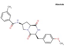 N-[(3S,7S,8aS)-3-(4-methoxybenzyl)-1,4-dioxooctahydropyrrolo[1,2-a]pyrazin-7-yl]-3-methylbenzamide