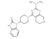 1-{1-[2-(dimethylamino)-5,6,7,8-tetrahydropyrido[3,4-d]pyrimidin-4-yl]piperidin-4-yl}-1,3-dihydro-2H-benzimidazol-2-one