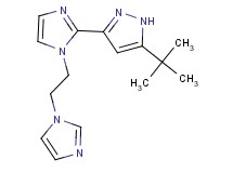 5-tert-butyl-3-{1-[2-(1H-imidazol-1-yl)ethyl]-1H-imidazol-2-yl}-1H-pyrazole