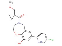 7-(5-chloropyridin-2-yl)-4-{[1-(methoxymethyl)cyclopropyl]carbonyl}-2,3,4,5-tetrahydro-1,4-benzoxazepin-9-ol