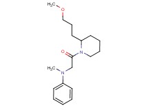 N-{2-[2-(3-methoxypropyl)-1-piperidinyl]-2-oxoethyl}-N-methylaniline