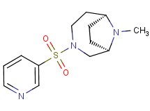(1R*,6S*)-9-methyl-3-(pyridin-3-ylsulfonyl)-3,9-diazabicyclo[4.2.1]nonane