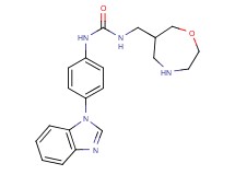 N-[4-(1H-benzimidazol-1-yl)phenyl]-N'-(1,4-oxazepan-6-ylmethyl)urea dihydrochloride