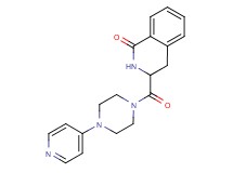 3-[(4-pyridin-4-ylpiperazin-1-yl)carbonyl]-3,4-dihydroisoquinolin-1(2H)-one