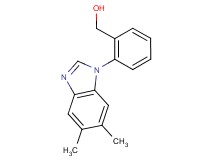 [2-(5,6-dimethyl-1H-benzimidazol-1-yl)phenyl]methanol