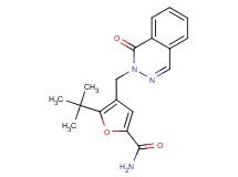 5-tert-butyl-4-[(1-oxophthalazin-2(1H)-yl)methyl]-2-furamide