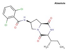 2,6-dichloro-N-{(3S,7S,8aS)-3-[(1S)-1-methylpropyl]-1,4-dioxooctahydropyrrolo[1,2-a]pyrazin-7-yl}benzamide