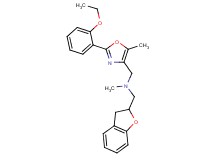 (2,3-dihydro-1-benzofuran-2-ylmethyl){[2-(2-ethoxyphenyl)-5-methyl-1,3-oxazol-4-yl]methyl}methylamine