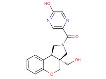 5-{[(3aS*,9bS*)-3a-(hydroxymethyl)-1,3a,4,9b-tetrahydrochromeno[3,4-c]pyrrol-2(3H)-yl]carbonyl}pyrazin-2-ol