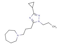 1-[3-(3-cyclopropyl-1-propyl-1H-1,2,4-triazol-5-yl)propyl]azepane