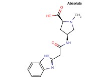 (4S)-4-[(1H-benzimidazol-2-ylacetyl)amino]-1-methyl-L-proline