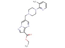 ethyl 6-{[4-(3-methyl-2-pyridinyl)-1-piperazinyl]methyl}pyrazolo[1,5-a]pyrimidine-3-carboxylate