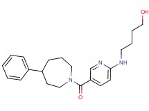 4-({5-[(4-phenylazepan-1-yl)carbonyl]pyridin-2-yl}amino)butan-1-ol